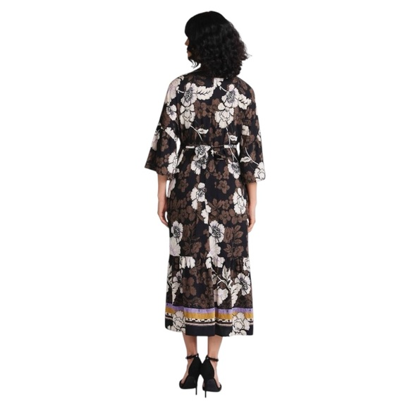 Sofia by Sofia Vergara Women's Tie Back Dress with Kimono Sleeves
Floral Size XS - Picture 3 of 12